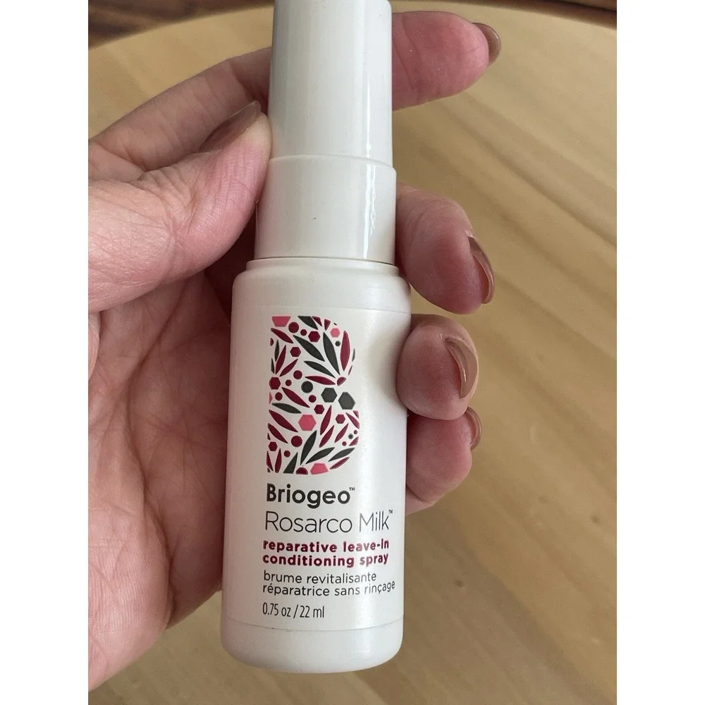 Briogeo Rosarco Milk Reparative Leave-in Conditioning Spray‎ .75oz Travel Size